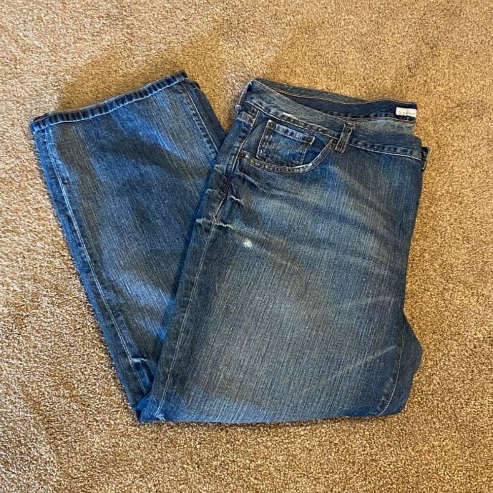 Old Nave Distressed Jeans 20 Regular